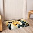 thumbnail image 6 of Penguin Machine Washable Non-Slip Polyester Indoor Floor Rug and Chair Mats, 6 of 6