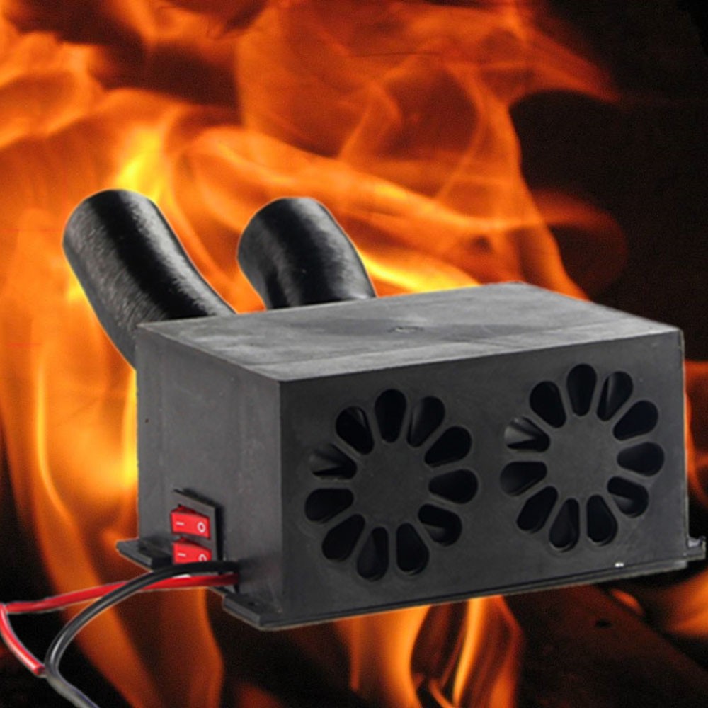 Geege 12V 600W Car Heater Fan Electric Heating Warmer Windscreen