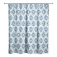 thumbnail image 2 of Creative Products Blue Watercolor Medallion 71x74 Shower Curtain, 2 of 2