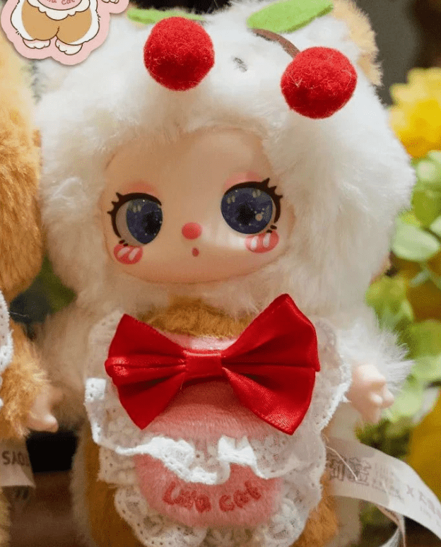 Baby Three Liila's Chef Kitten V4 Series Random Eyes Blind Box Cute Plush Figure