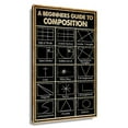 thumbnail image 1 of Beginners Guide Composition Wall Art Knowledge Poster Prints Home Pictures Canvas Artwork Bathroom Decorative Paintings for Kitchen Rectangle Canvas Framed 20x30 in, 1 of 5