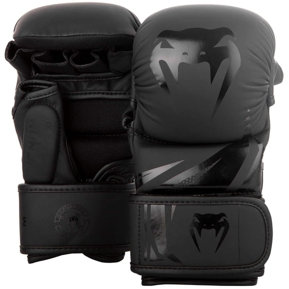 Guantes de Sparring Venum Challenger 3.0 Negro/Negro para Adultos