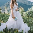 thumbnail image 5 of Artificial Flower Bouquet 2pcs 12 Inch Wedding Bouquet for Bridal Bridesmaid Home Décor DIY Floral Arrangement(Light Blue), 5 of 5
