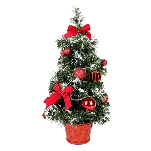Luz de árbol de Navidad Yuarrent alimentada por batería para el hogar dormitorio fiesta rojo