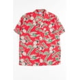 thumbnail image 2 of Ragstock Red Hawaiian Islands Pineapple Hawaiian Shirt, 2 of 3