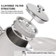 thumbnail image 5 of Cafetera de prensa francesa Secura, 500 ml, acero inoxidable 304 Secura NA, 5 of 6