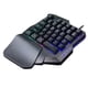 thumbnail image 4 of G30 Teclado mecánico de una mano 35 teclas Retroiluminación LED Con cable USB Mini teclado para juegos de una sola mano Inevent DZ5168-00B, 4 of 7