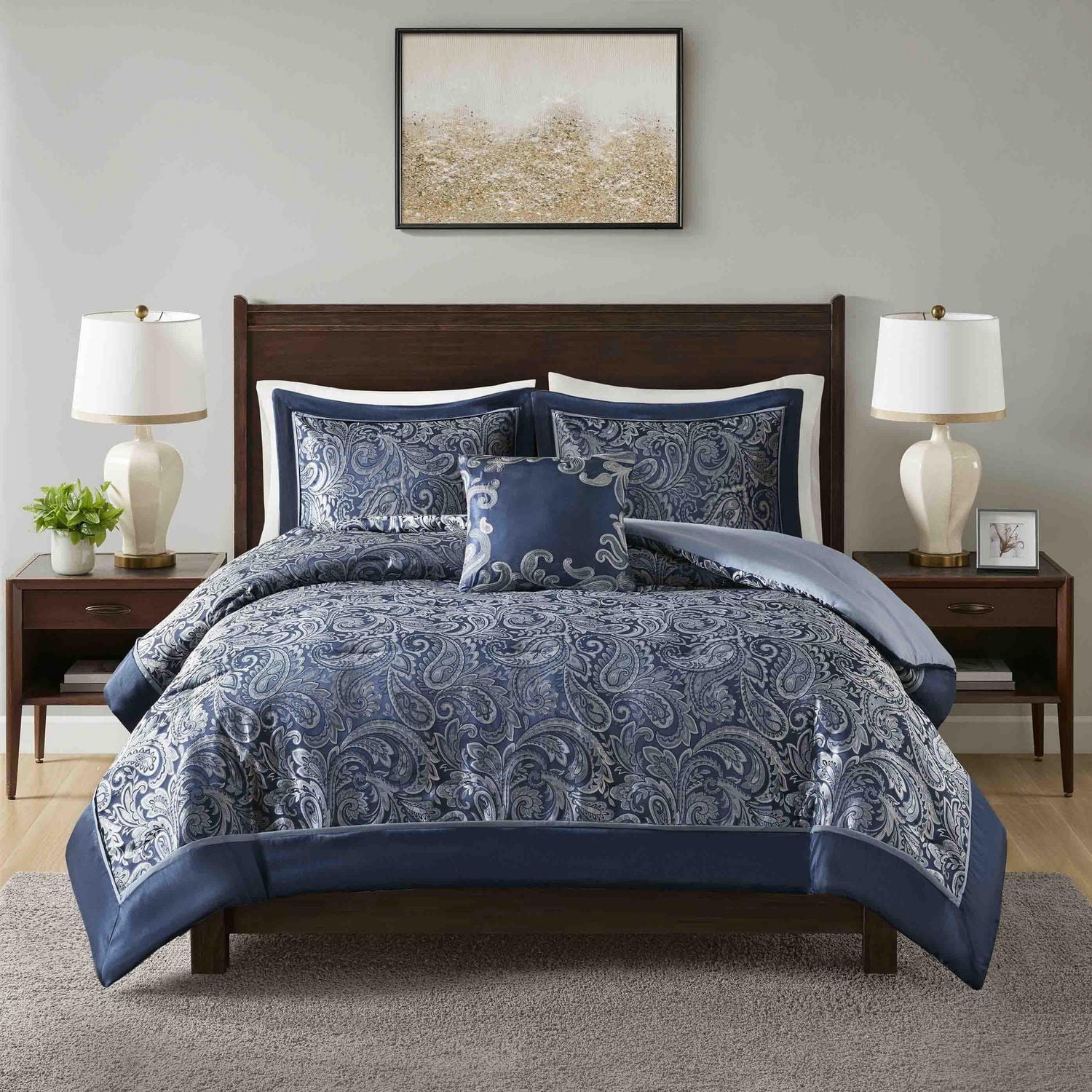Madison Park 4 Piece Aubrey Comforter Set