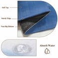 thumbnail image 6 of 6'x9' Area Rugs, Blue White Ombre Indoor Outdoor Area Rug for Living Room Bedroom, Modern Abstract Striped Lines Art Washable Bathroom Rugs Kitchen Floor Carpet Mats Home Decor Aesthetic, 6 of 8