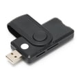 thumbnail image 3 of Card Reader, Smart Card Reader Convenient Portable Small Size Practical Mini  For Chip Cards For Banks For Post Offices, 3 of 8