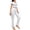 Blue, variant on Endives Womens Pajams Set Love Heart Printed Soft Short Sleeve Crop Top and Pant Sets Comfy 2 Piece Pajama for Women Set Loungewear Sleepwear
