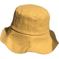 thumbnail image 5 of CoCopeaunts Large Bucket Hat Women Elegant Big Wavy Brim Sunscreen Sunshade Fisherman Hat Female Sweet Daily Casual Wild Wear, 5 of 8