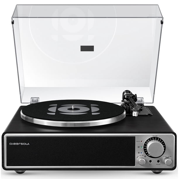 Tocadiscos de vinilo QLEARSOUL ONE-Q Bluetooth 5.4 Negro
