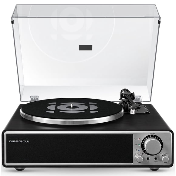 Tocadiscos de vinilo QLEARSOUL ONE-Q Bluetooth 5.4 Negro