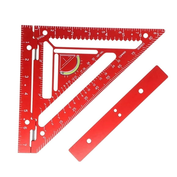 Rafter Square Tool, Versatile Aluminum Alloy Rafter Square for Layout