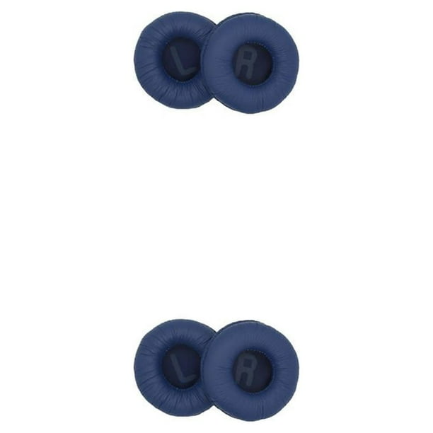 Moyic Almohadillas para los oídos Cojines redondos para auriculares Cancelación de ruido Auriculares para jugadores Almohadillas para Azul 2Conjunto