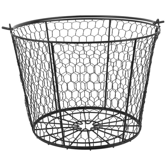 Golf Basket Portable Golfball Storage Container Balls Collecting Bucket Stainless Steel