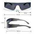 thumbnail image 7 of Sunglasses Shock Gothic Punk Goggles for Fishing Driving Men Ladies , pink pink plated, 7 of 7