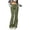 Army Green, variant on Fold Over Flare Leggings for Women Yoga Pants Lounge Sweatpants Workout Athletic Joggers Slim Fit Bottoms 2026 M