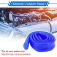 thumbnail image 2 of Unique Bargains 1 Pcs Silicone Vacuum Tubing Hose 3.3Ft 13/16" 20mm ID 2mm Thickness Automotive Vacuum Line High Temperature Blue 130PSI Max Pressure, 2 of 8