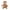 08- 3.53 oz,Brown, variant on Dog Chew Toy, Indestructa Bear, Indestructible Bear for Dogs, Unbreaka Bear Dog Toy, 2025 New Interactive Dog Toys to Keep Them Busy, Built-in Squeaker