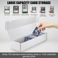thumbnail image 4 of 20-Pack 1100 Count White Corrugated Cardboard Bulk Trading Card Storage Box for TCG/ Magic/ Sport Cards, 4 of 6