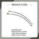 thumbnail image 5 of 2Pcs Tailgate Cables for Land Rover Defender 1990-2016 Direct Replacement, 5 of 5