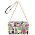 thumbnail image 2 of FORMRS Women Crossbody Purse with Chain Strap Vegan Leather Shoulder Handbag, Abstract Geometric, 2 of 7