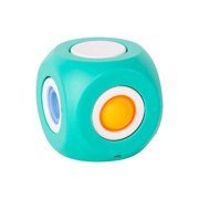 2-In-1! Simple Dimple Pop It Sensory Fidget Spinner Cube