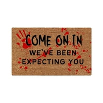 Fnochy Halloween Door Mat 24 X 16 Inch Halloween Skull Doormat Indoor Outdoor Entrance Floor Mat Non Slip Halloween Decor Welcome Mats