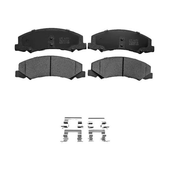 Front Ceramic Brake Pad Kit For 2006-2015 Chevrolet Impala
