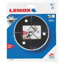 Lenox Tools 1772019 Hole Saw, 108 mm, 4-1/4 in. Diameter