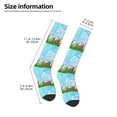 thumbnail image 5 of Easygdp Happy Easter Fashionable Adult Sockings&Sports Sockings&Breathable Sockings, Non-Pilling,Contrasting Color Design, 5 of 9