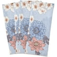 thumbnail image 2 of Kitchen Towels Floral Pattern Pattern Cleaning Towel Absorbent Hand Towels Tea Towels for Home Restaurant Dish Clean 28" x 18", 4PCS, 2 of 7
