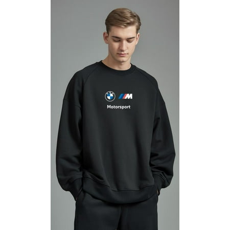 Puma BMW M Motorsport ESS Logo Sweatshirt, for men & women, up to size 5XL.