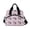 Pink Vintage Roses Pattern, variant on Insulated Crossbody Lunch Bag 10L Lunch Tote with Adjustable Shoulder Strap for Work Office Picnic Pink Vintage Roses Pattern