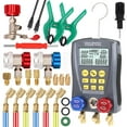 thumbnail image 5 of Juego de Manómetro Digital para HVAC con Vacuómetro y Medidor de Presión, Sin Baterías Incluidas, Diseño Ergonómico y Resistentes Materiales de Ingeniería, Pantalla LCD Grande y Precisión de Datos, 5 of 5