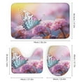 thumbnail image 3 of Butterfly (28) Shower Curtain Waterproof Bathroom Curtain Set with Hooks Home Decor Bathroom Curtains 4pcs, 3 of 8