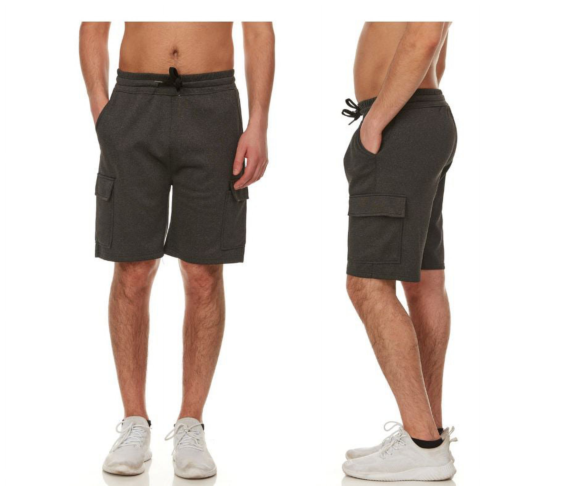 (3-Pack) Men's Moisture Wicking Cargo Shorts