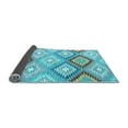 thumbnail image 2 of Ahgly Company Indoor Rectangle Southwestern Light Blue Country Area Rugs, 3' x 5', 2 of 4