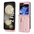 thumbnail image 2 of For Samsung Galaxy Z Flip 5 Wallet Leather Case with Card Holder Leather Phone Case For Samsung Galaxy Z Flip 5 ZFlip4 ZFlip3 Shockproof Protective Cover For Galaxy Z Flip 5, 2 of 10