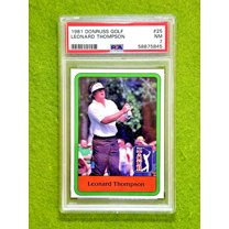 Leonard Thompson ROOKIE CARD PSA 7 Near MINT PGA GOLF RC 1981 Donruss Golf PGA
