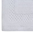 thumbnail image 2 of Home Weavers Classy Bathmat Collection 100% Cotton Non-Slip Bathroom Rug Set Machine Washable Bathroom Rug-17"x24", Bath Rug- 21"x34", White Color 2 Piece Bath Rug set, 2 of 9