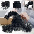 thumbnail image 3 of Slccxzc Foldable Witch Hat Dark Bat Wizard Wide Brim Pointed Gothic Lolita Headwear for Halloween Party, 3 of 7