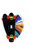 thumbnail image 1 of Mini Patineta Estilo Penny Tabla Skate Colores Skateboard Negro/Rojo Malubero Malu1145, 1 of 5