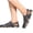 Dark Gray, variant on Lovskoo Womens Plus Size Water Shoes Printed Sole Breathable Quick Dry Comfort Aqua Socks