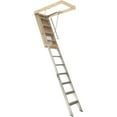 Louisville Elite II Aluminum Attic Ladder, 25.5 x 54 in., Load Capacity