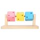thumbnail image 5 of Wooden Block Toy For Pet, Nontoxic Harmless Food Grade Materials Keep Healthy Hamster Wooden Block Toy Dental Care Stress Relief For Pet Shop For Home ANGGREK Otros, 5 of 8