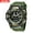 army green, variant on Rugged Outdoor Watch for Men – Large Face, Dual Time Display, Water Resistant