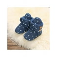 thumbnail image 4 of Crib Pram Shoes Winter Baby Girl 0-18M Newborn Warm Snow Booties Fur Lined Boots, 4 of 5